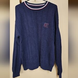 90s Vintage Preppy Sweater XL